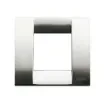 Vimar - Brushed Nickel Electric Mounting Plate 1-2 Module - 17092.34 product image
