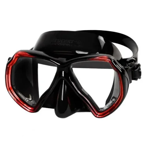 Beuchat - X-CONTACT 2 Underwater Diving Mask - Black/Red product image