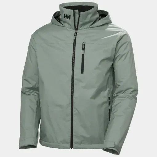 Helly Hansen - Men's Crew Hooded Midlayer 2 Jacket - Grey Cactus product image