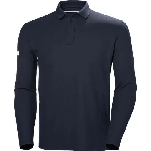 Helly Hansen - Crewline LS Long Sleeve Sailing Polo Navy product image
