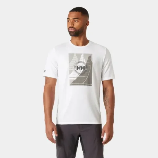 Helly Hansen - Men's HP Race Graphic T-Shirt - White product image