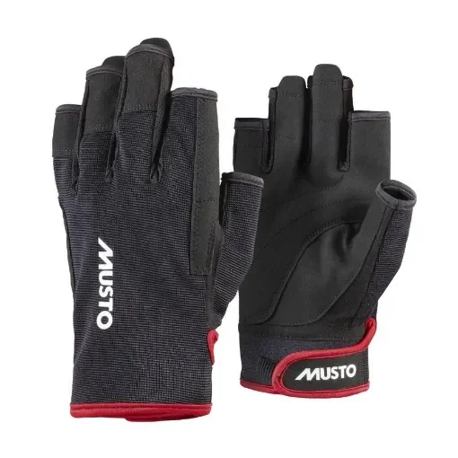 MUSTO - Short Finger Sailing Gloves 2.0 Black product image