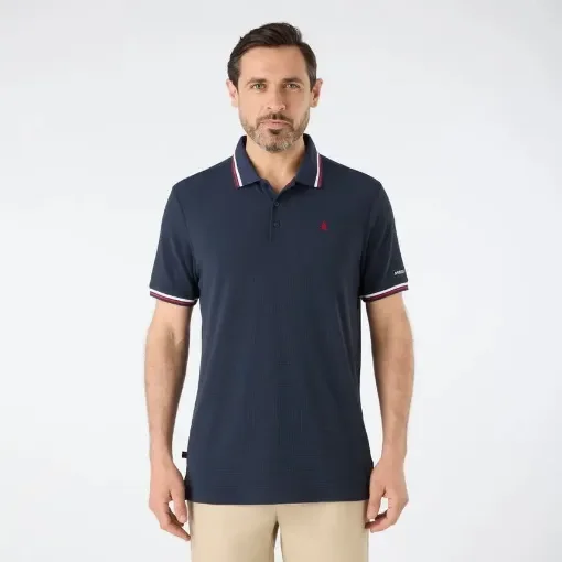 MUSTO - EVO PRO LITE 2.0 Short Sleeve Sailing Polo Men Navy product image