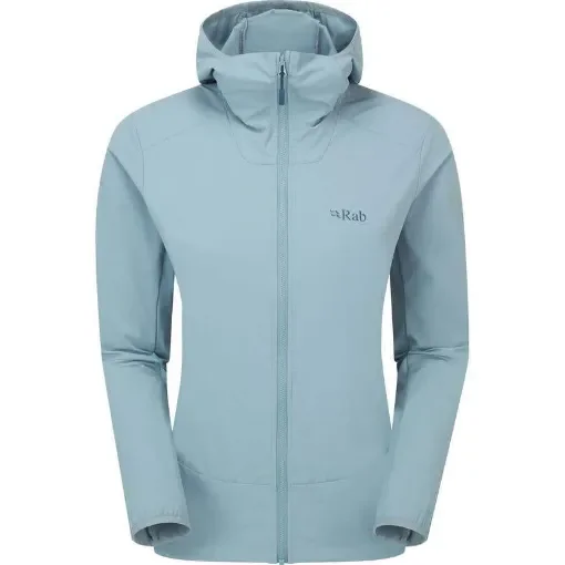 RAB - Women's Borealis Lightweight Softshell Hoody - QWS-77-TMB product image