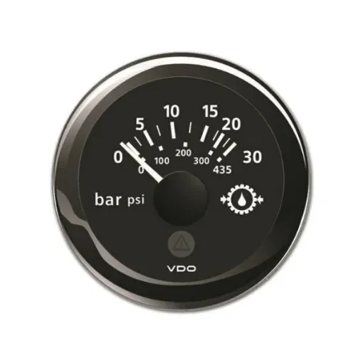 VDO MTU N02124766 30 bar engine pressure indicator display product image