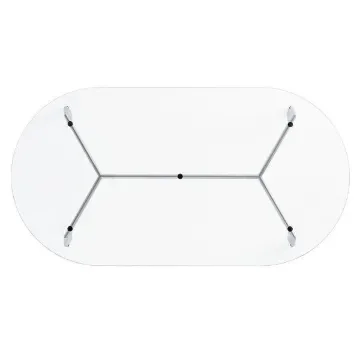 Crystal glass top 2600 X 1200 X 15 mm polished product image