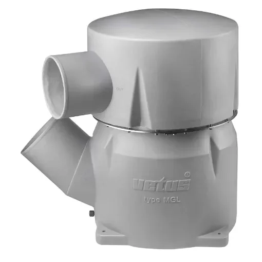 Vetus MGL84510A uitlaatdemper inlaat 203 mm 45 graden uitlaat 254 mm product image