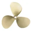 Vetus P3B16X12R 3-blade brass propeller 16 x 12 inch RH product image