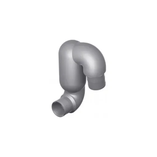 Vetus LT152 152 mm gooseneck exhaust muffler LT product image