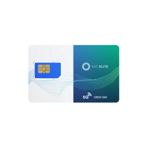 Sat-Elite Maritime - Crew/Yacht 5G SIM Card - 500GB EU Subscription product image