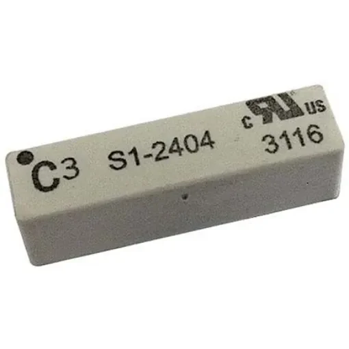 Sensata Cynergy3 PCB Mount Reed Relay, 24V dc Coil, SPST, 350V Max, 1 A Max, 1000O - S1-2404/RS product image