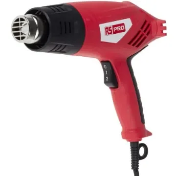RS PRO EOT0202 500°C max Corded Heat Gun, Type C - EuroPlug - 1245159 product image