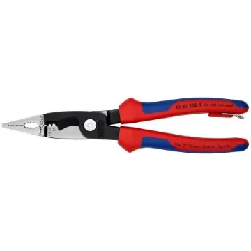 Knipex Combination Pliers, 200 mm Overall, Straight Tip - 13 82 200 T product image