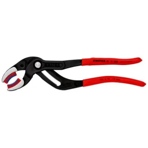 Knipex 81 11 SpeedGrip Water Pump Pliers, 250 mm Overall, Angled Tip - 81 11 250 product image