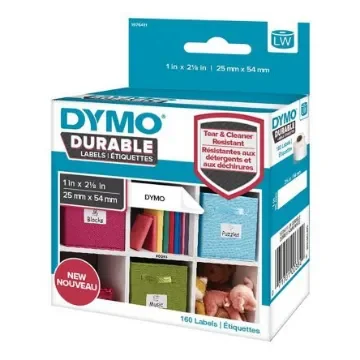 Dymo White Label Roll, 54mm Width, 25mm Height, 160Per Roll Qty - 2112283 product image
