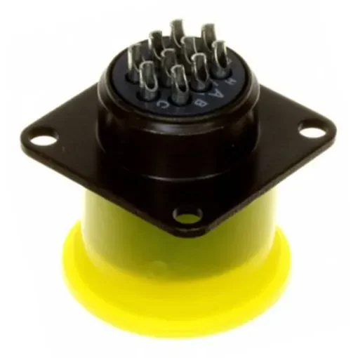 Souriau Sunbank by Eaton, 851, Copper Alloy 10 Way Cable Mount MIL Spec Circular Connector PlugGreen, Socket - 85102E1210S50 product image