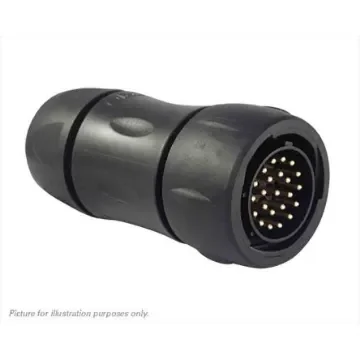 Souriau Sunbank by Eaton Circular Connector, 32 Contacts, Cable Mount, Socket, Male, IP68, IP69K, UTS Series - UTS6JC1832P product image