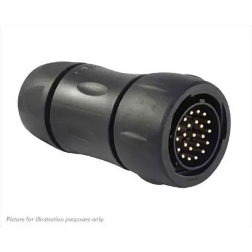 Souriau Sunbank by Eaton Circular Connector, 32 Contacts, Cable Mount, Socket, Male, IP68, IP69K, UTS Series - UTS6JC1832P product image