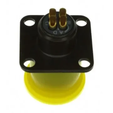 Souriau Sunbank by Eaton, 851, Copper Alloy 4 Way Cable Mount MIL Spec Circular Connector PlugGreen, Socket - 85102E84S50 product image