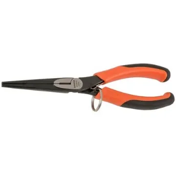 Bahco Long Nose Pliers, 200 mm Overall, Straight Tip, 72mm Jaw - TAH2430G-200 product image