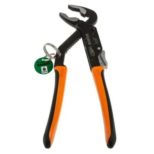 Bahco Water Pump Pliers, 250 mm Overall, 51 Jaw - TAH8224 product image