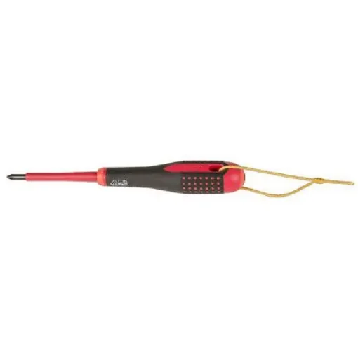 Bahco Slotted  Screwdriver, 5.5 x 1 mm Tip, 125 mm Blade, VDE/1000V, 247 mm Overall - TAHBE-8050S product image