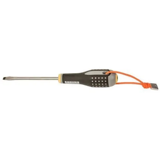 Bahco Slotted  Screwdriver, 1.6 mm Tip, 200 mm Blade, 361 mm Overall - TAHBE-8258 product image