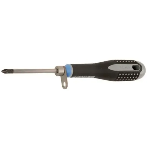 Bahco Pozidriv  Screwdriver, PZ2 Tip, 100 mm Blade, 222 mm Overall - TAHBE-8820 product image