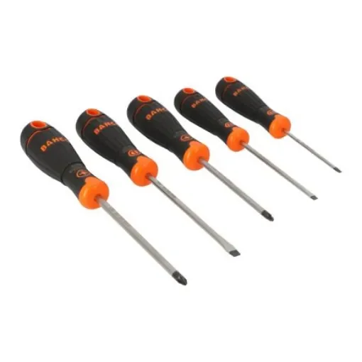 Bahco B219.015 Pozidriv; Slotted Screwdriver Set, 5-Piece product image