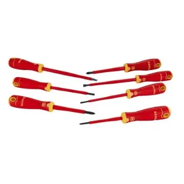 Bahco B220.007 Phillips; Slotted Insulated Screwdriver Set, 7-Piece product image