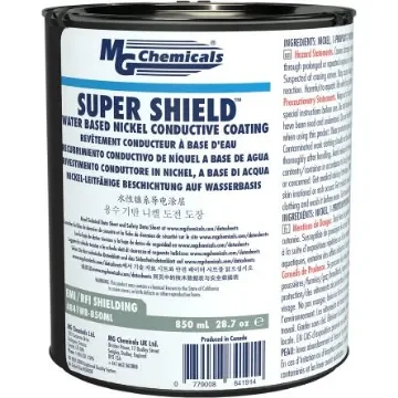 MG Chemicals Grey Nickel Conductive Paint for Communication Devices, Electronic Equipment, EMI/RFI Shielding to - 841WB-850ml product image