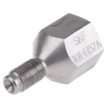 SKF Hydraulic Straight Threaded Adaptor G 1/8 Female to G 1/4 Male, 1014357 A product image