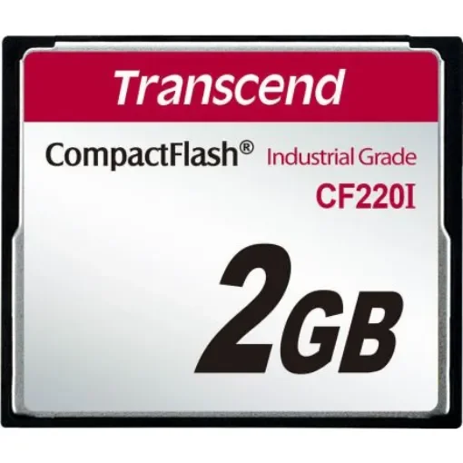Transcend CF220I CompactFlash Industrial 2 GB SLC Compact Flash Card - TS2GCF220I product image