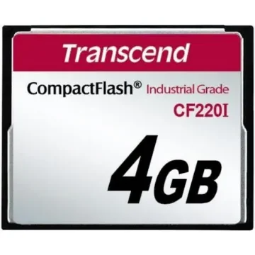 Transcend CF220I CompactFlash Industrial 4 GB SLC Compact Flash Card - TS4GCF220I product image