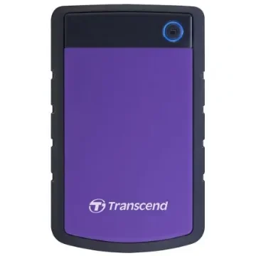 Transcend StoreJet 25H3 2.5 inch 2 TB External Portable Hard Drive - TS2TSJ25H3P product image
