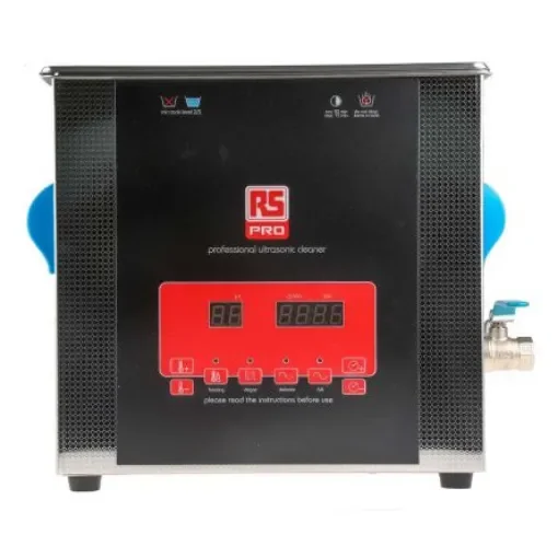 RS PRO Ultrasonic Cleaner, 300W, 9L - 1249722 product image