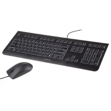 Cherry DC 2000 Wired Keyboard and Mouse Set, QWERTY (US), Black - JD-0800EU-2 product image