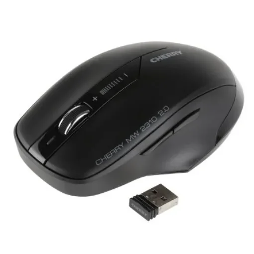 Cherry MW2310 5 Button Wireless Symmetrical Infrared Mouse Black - JW-T0320 product image