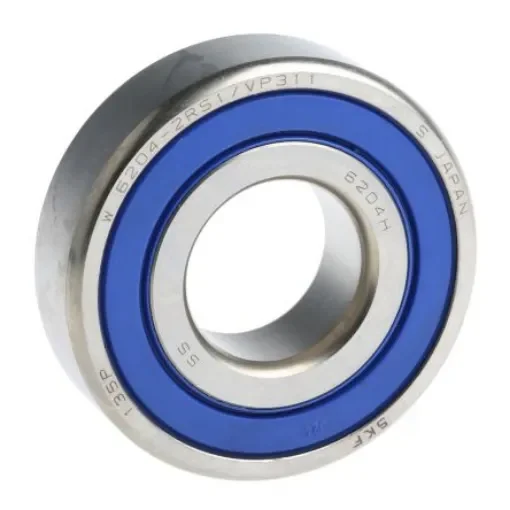 SKF W 6204-2RS1/VP311 Single Row Deep Groove Ball Bearing- Both Sides Sealed 20mm I.D, 47mm O.D product image