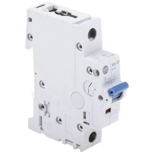 Allen Bradley 1492 1492-SPM MCB Mini Circuit Breaker, 1P, 2A Curve B, 277V AC, 48V DC, 15 kA Breaking Capacity - 1492-SPM1B020 product image
