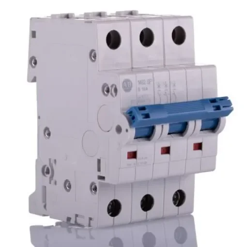 Allen Bradley 1492 1492-SPM MCB, 3P, 10A Curve B, 277V AC, 10 kA Breaking Capacity - 1492-SPM3B100 product image