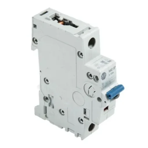 Allen Bradley 1492 1492-SPM MCB, 1P, 10A Curve C, 277V AC, 48V DC, 10 kA Breaking Capacity - 1492-SPM1C100 product image