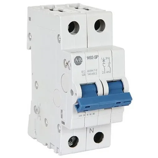 Allen Bradley 1492 1492-SPM MCB, 2P, 3A Curve C, 277V AC, 96V DC, 10 kA Breaking Capacity - 1492-SPM2C030 product image