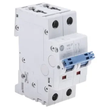Allen Bradley 1492 1492-SPM MCB, 2P, 6A Curve C, 277V AC, 96V DC, 10 kA Breaking Capacity - 1492-SPM2C060 product image