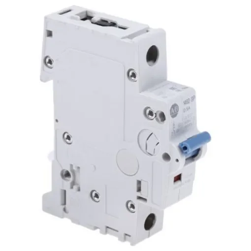 Allen Bradley 1492 1492-SPM MCB, 1P, 5A Curve D, 277V AC, 48V DC, 10 kA Breaking Capacity - 1492-SPM1D050 product image