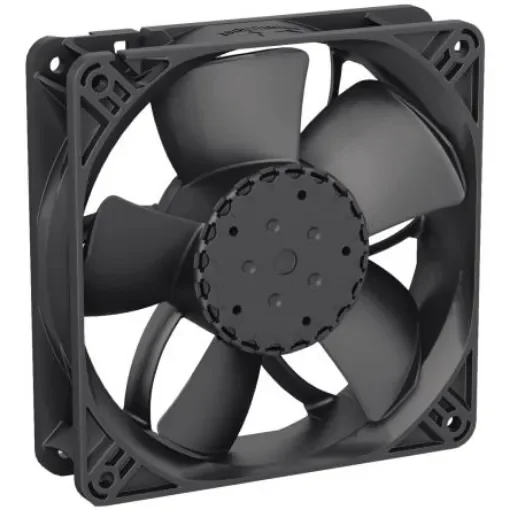 ebm-papst 4300 N - S-Panther Series Axial Fan, 24 V dc, DC Operation, 190m³/h, 4.1W, IP68, 119 x 119 x 32mm - 4314NNU product image