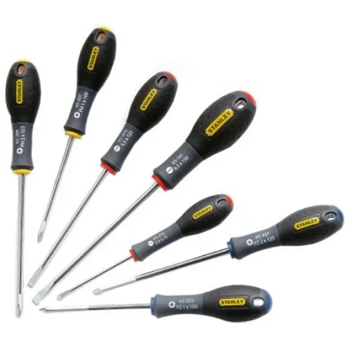 Stanley 0-65-438 Phillips; Slotted Screwdriver Set, 7-Piece product image