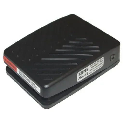 RS PRO Foot Switch Latching Foot Switch - Glass Fibre Reinforced Plastic Case Material, SP-CO, 15 A Contact Current, - 1253709 product image