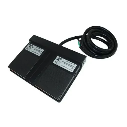 RS PRO Light Duty Momentary Foot Switch - Steel Case Material, DPST, 15 A Contact Current, 250V Contact Voltage - 1253718 product image