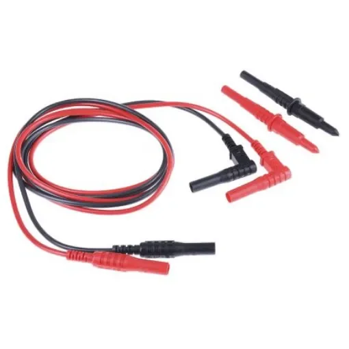 RS PRO Insulated Test Lead Set, CAT III, CAT IV, 20A - 1253736 product image